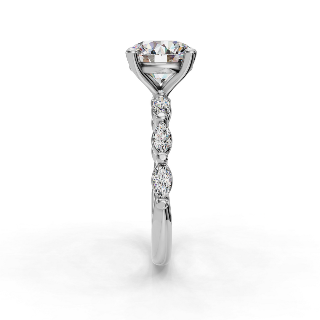 Engagement Ring ERSM0590-1.00