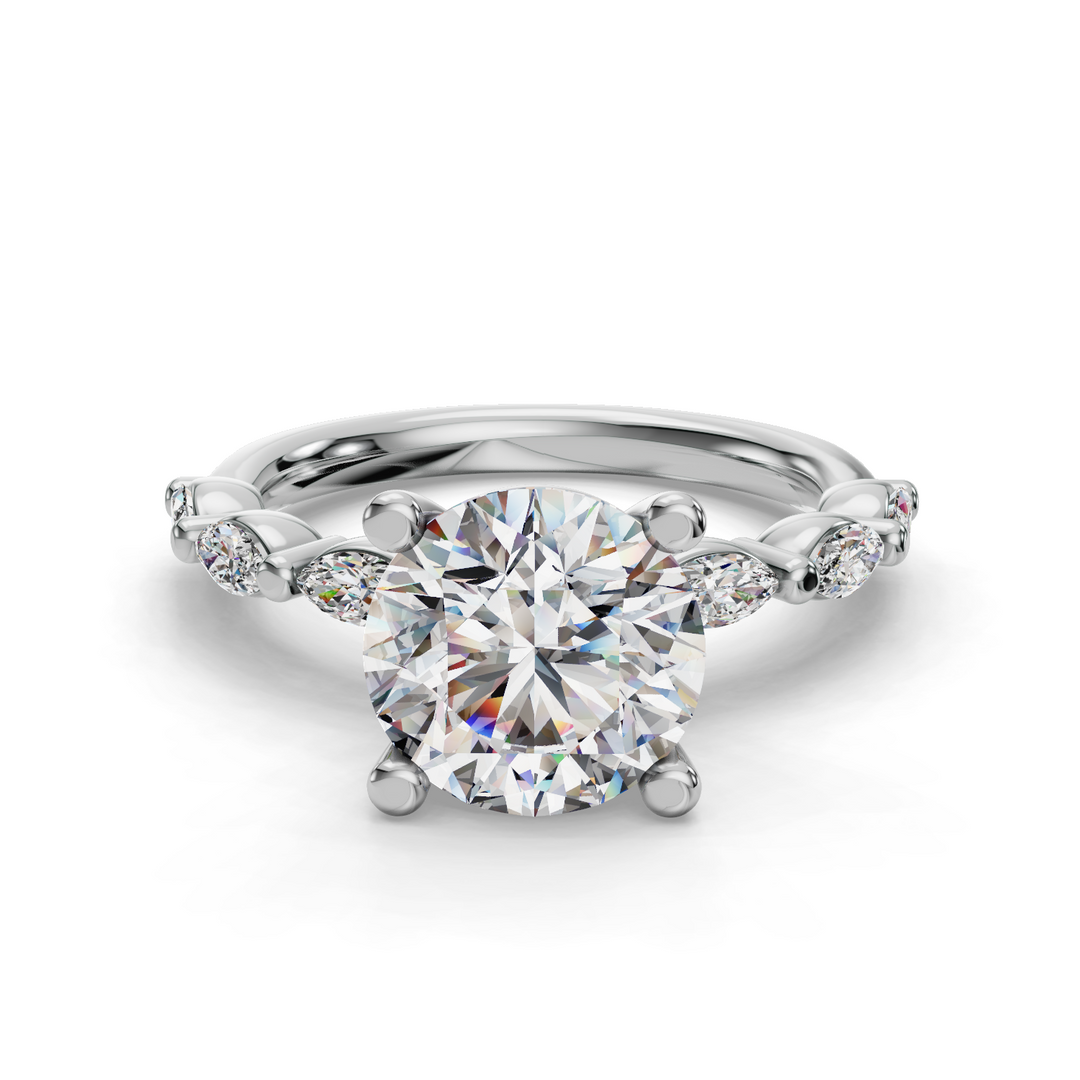 Engagement Ring ERSM0590-1.00
