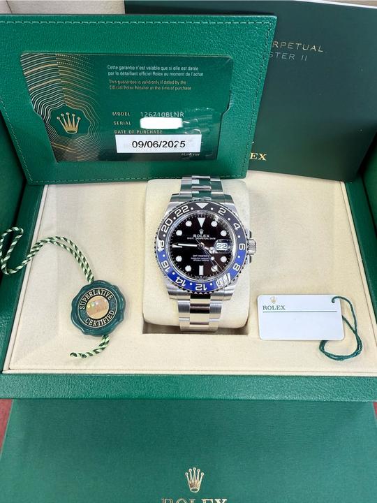 GMT Master II 'Bruce Wayne' Stainless Steel Jubilee