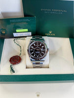 Load image into Gallery viewer, Skydweller Stainless Steel Oyster Black Dial
