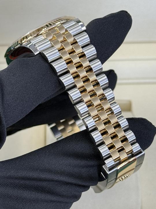 Datejust 36mm Two-Tone Yellow Jubilee Champagne Diamond Dial