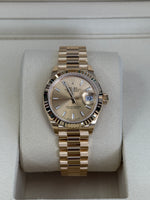 Load image into Gallery viewer, Rolex Lady-Datejust 28mm 18k Yellow Gold Champagne Index Dial - 279178
