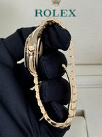 Load image into Gallery viewer, Rolex Lady-Datejust 28mm 18k Yellow Gold Champagne Index Dial - 279178
