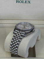 Load image into Gallery viewer, Rolex Datejust 41mm Stainless Steel Fluted Jubilee Silver Stick Dial - 126334
