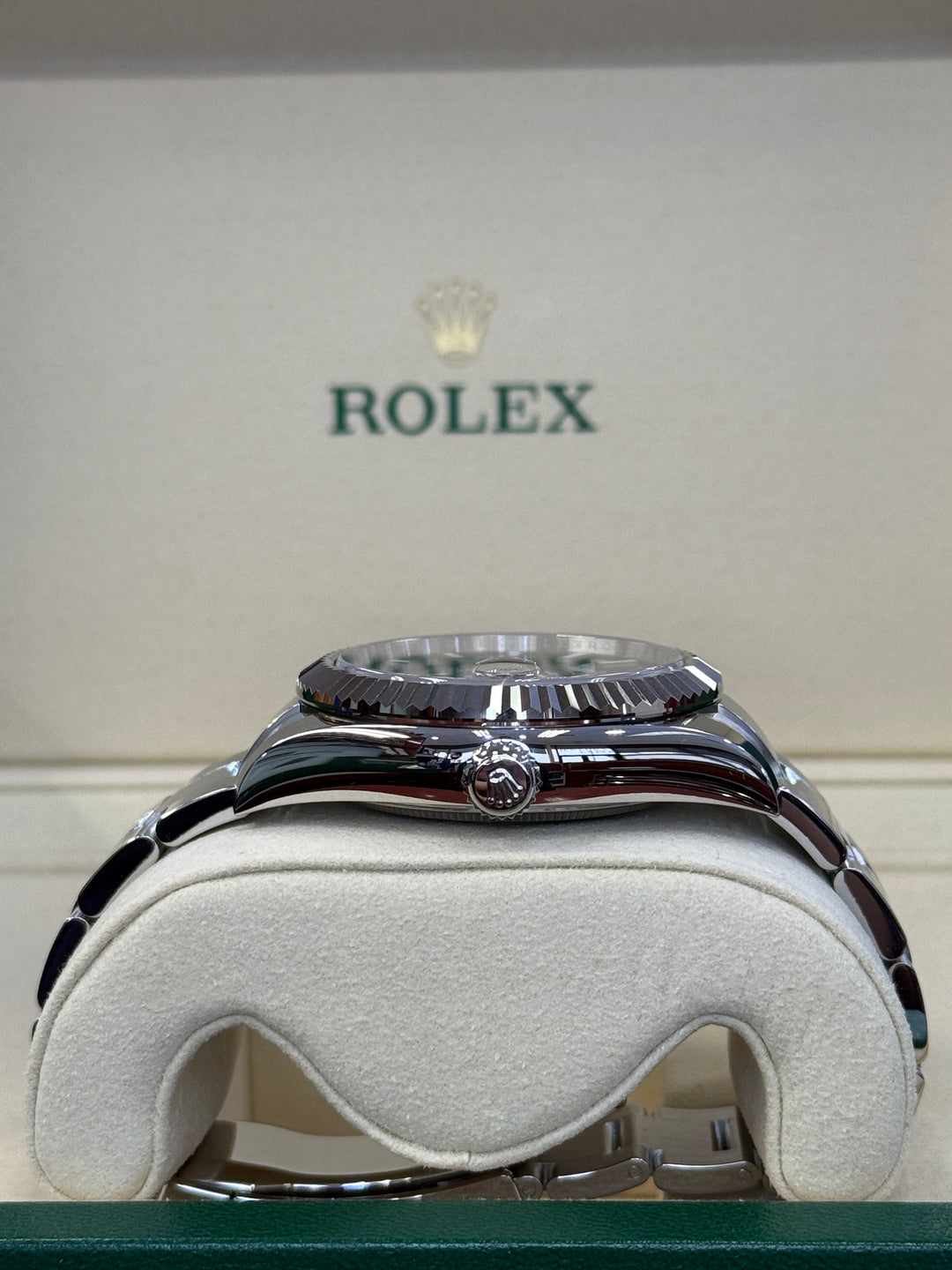 Rolex Sky-Dweller 42mm Blue Dial Stainless Steel Oyster - 336934
