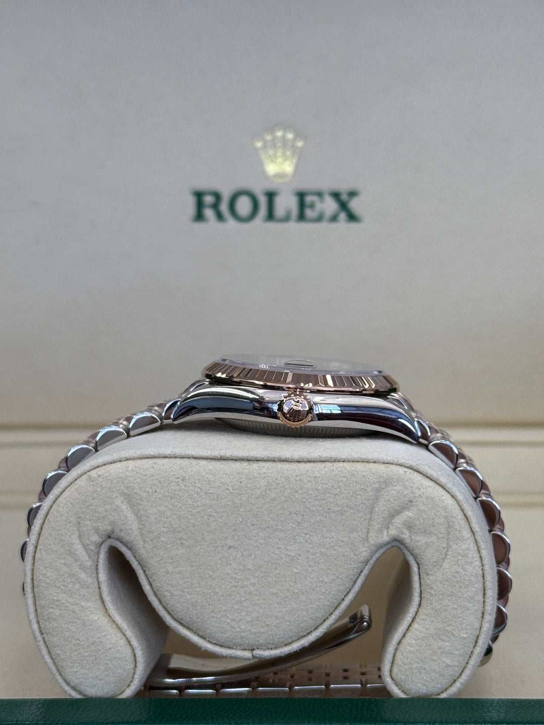Rolex Datejust 31mm Two-Tone Rose Jubilee Slate Roman Dial - 278271