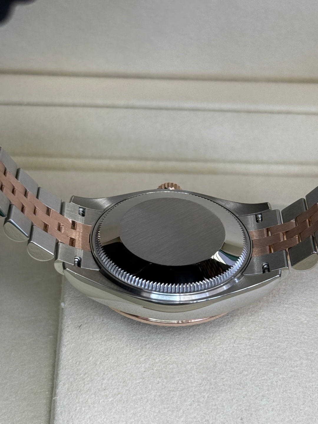 Rolex Datejust 31mm Two-Tone Rose Jubilee Slate Roman Dial - 278271