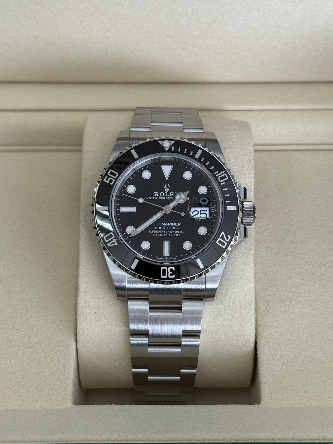 Rolex Submariner Date 41mm Stainless Steel Oyster Black Dial - 126610LN
