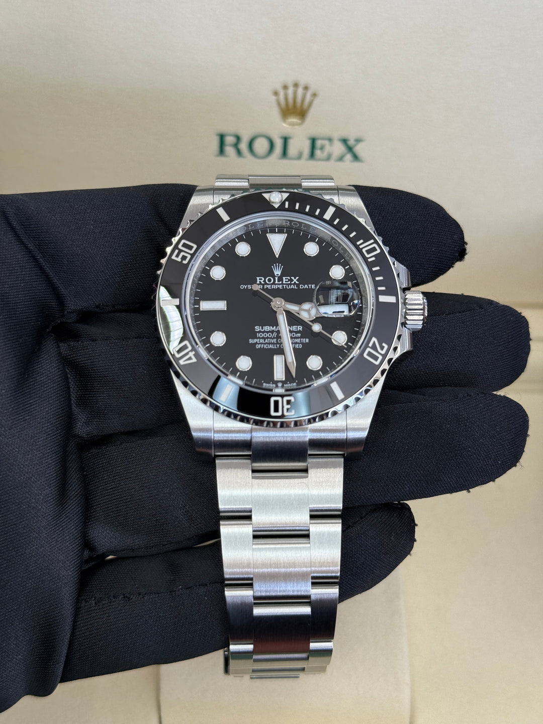 Rolex Submariner Date 41mm Stainless Steel Oyster Black Dial - 126610LN