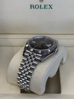 Load image into Gallery viewer, Rolex Datejust 41mm Stainless Steel Fluted Jubilee Wimbledon Dial - 126334
