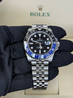 Load image into Gallery viewer, Rolex GMT-Master II 40mm Batgirl Stainless Steel Jubilee - 126710BLNR
