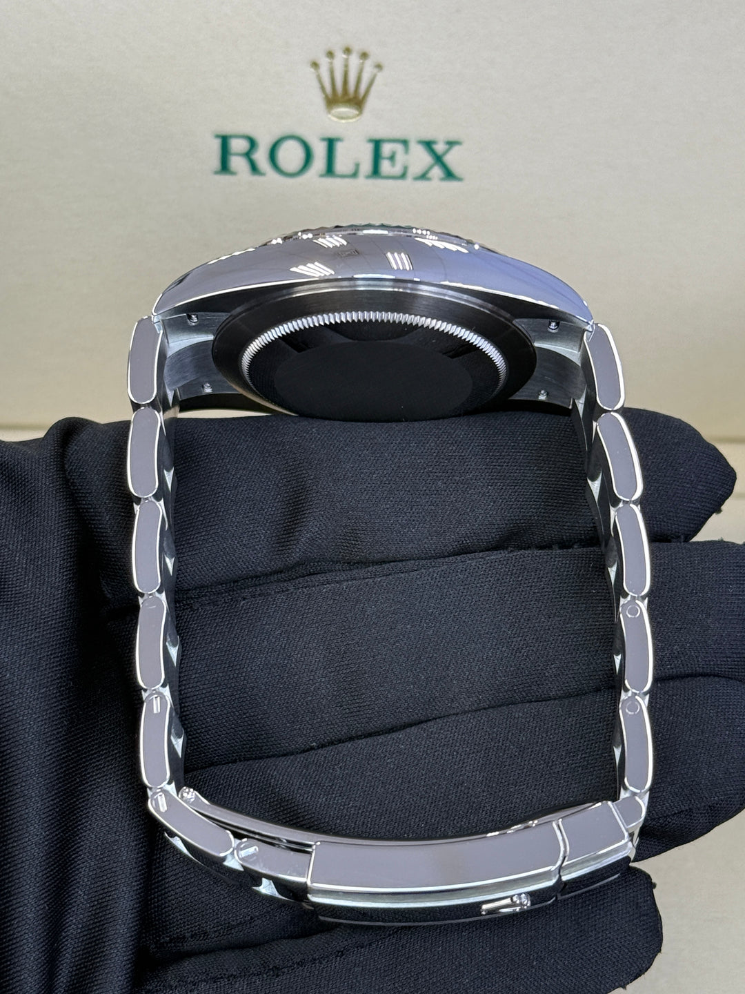 Rolex Datejust 41mm Black Index Dial Stainless Steel Oyster - 126334