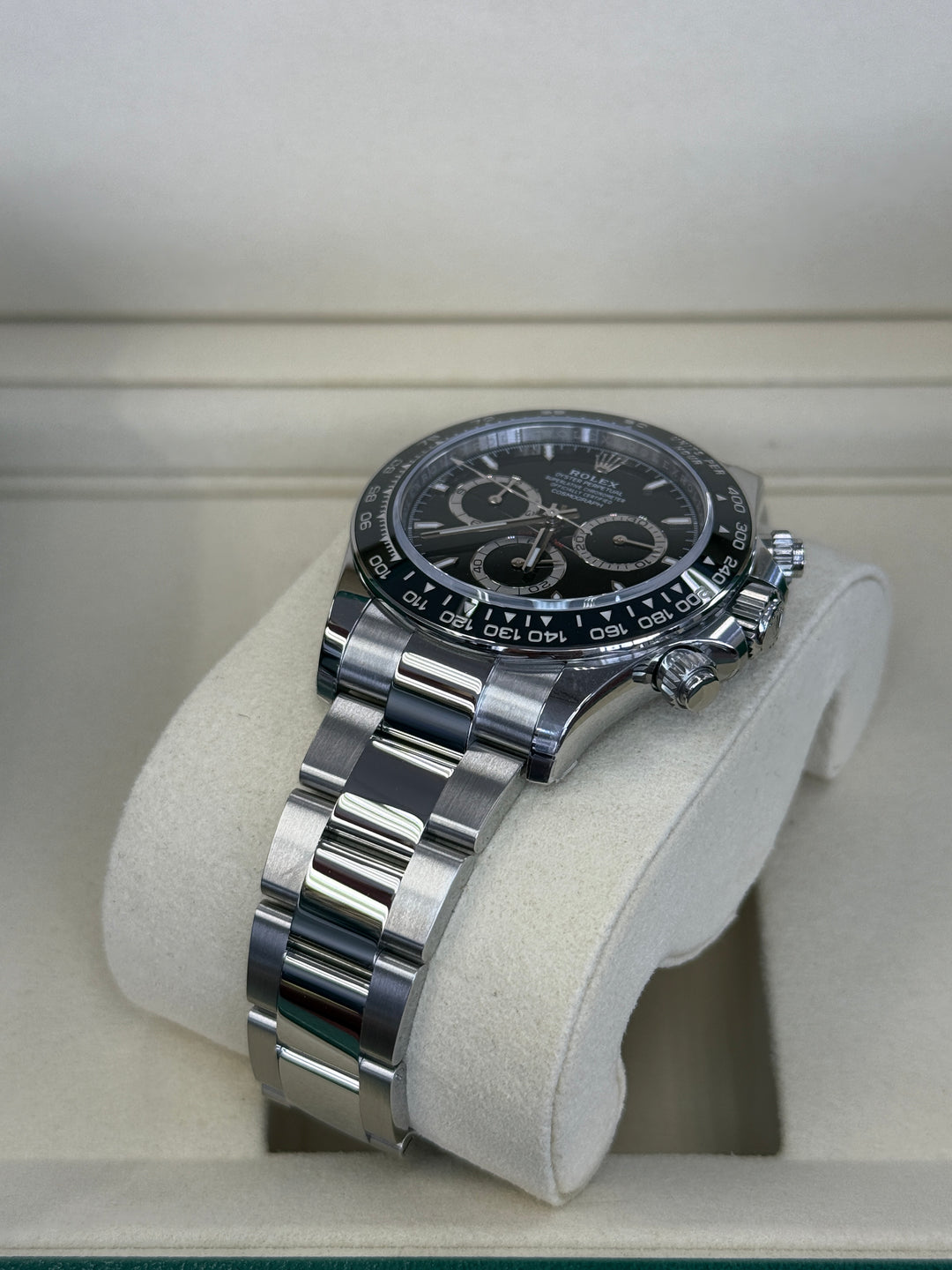 Rolex Daytona 40mm Daytona Black Dial Stainless Steel Oyster - 126500LN