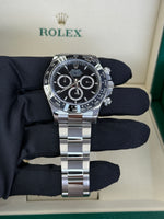 Load image into Gallery viewer, Rolex Daytona 40mm Daytona Black Dial Stainless Steel Oyster - 126500LN
