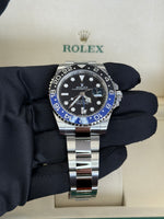 Load image into Gallery viewer, Rolex GMT-Master II 40mm 'Batman' Stainless Steel Oyster - 126710BLNR
