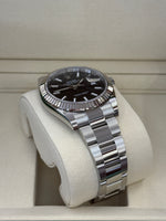 Load image into Gallery viewer, Rolex Datejust 41mm Black Index Dial Stainless Steel Oyster - 126334
