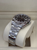 Load image into Gallery viewer, Rolex Datejust 41mm Black Index Dial Stainless Steel Oyster - 126334
