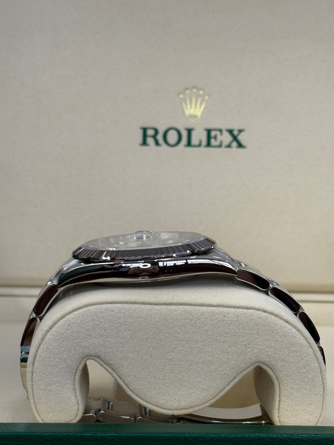 Rolex Datejust 41mm White Index Dial Stainless Steel Oyster - 126334