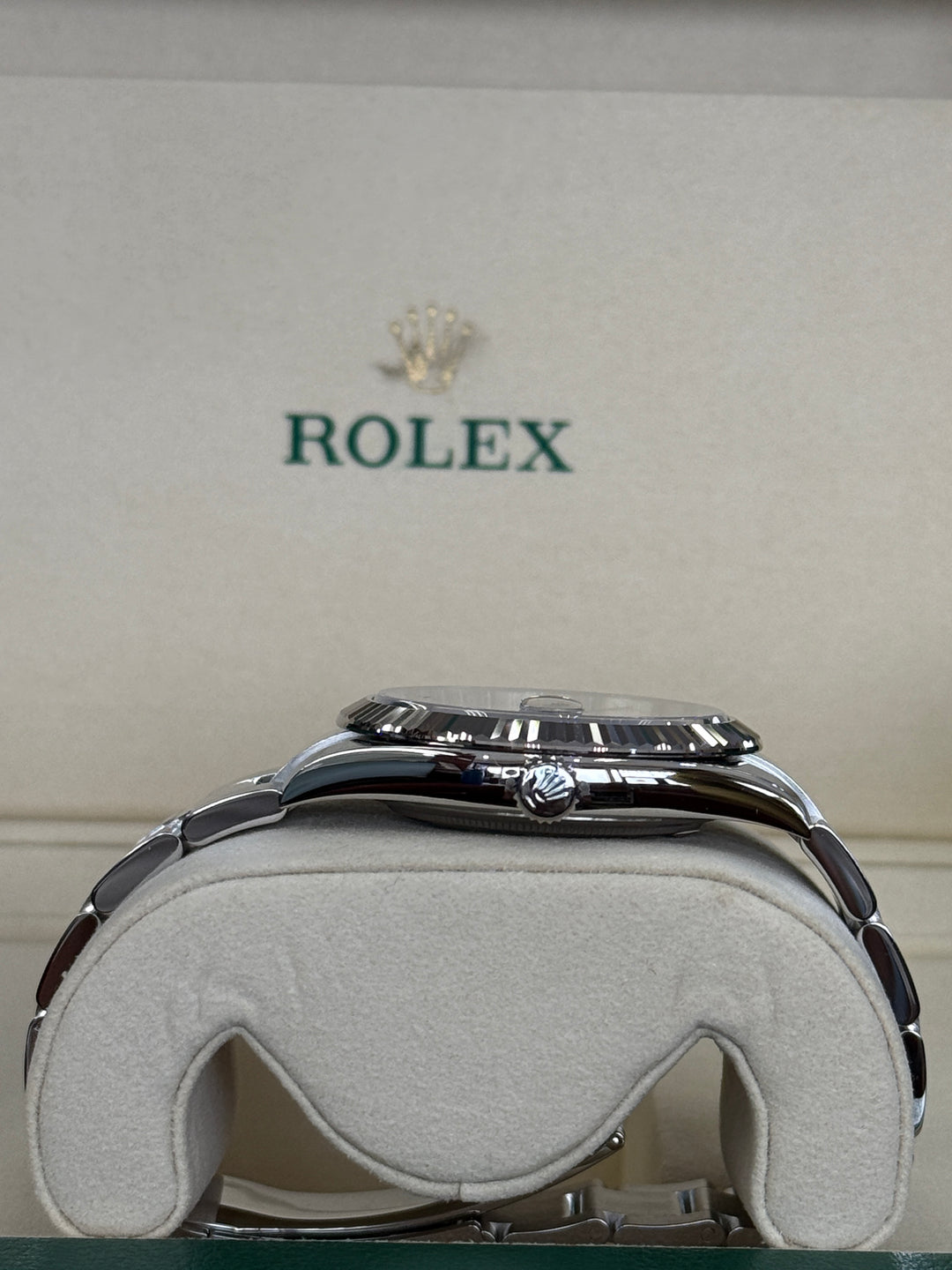 Rolex Datejust 41mm Wimbledon Dial Stainless Steel Oyster - 126334