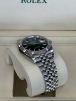 Load image into Gallery viewer, Rolex Datejust 41mm Green Ombre Dial Stainless Steel Jubilee - 126334
