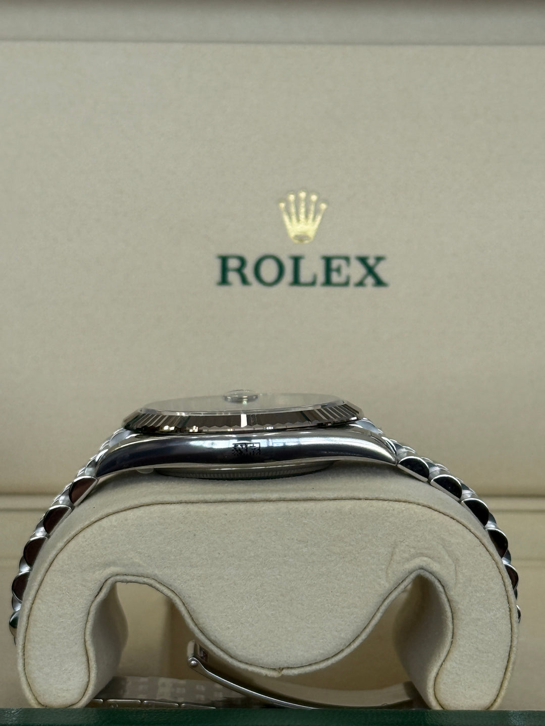 Rolex Datejust 41mm Green Ombre Dial Stainless Steel Jubilee - 126334
