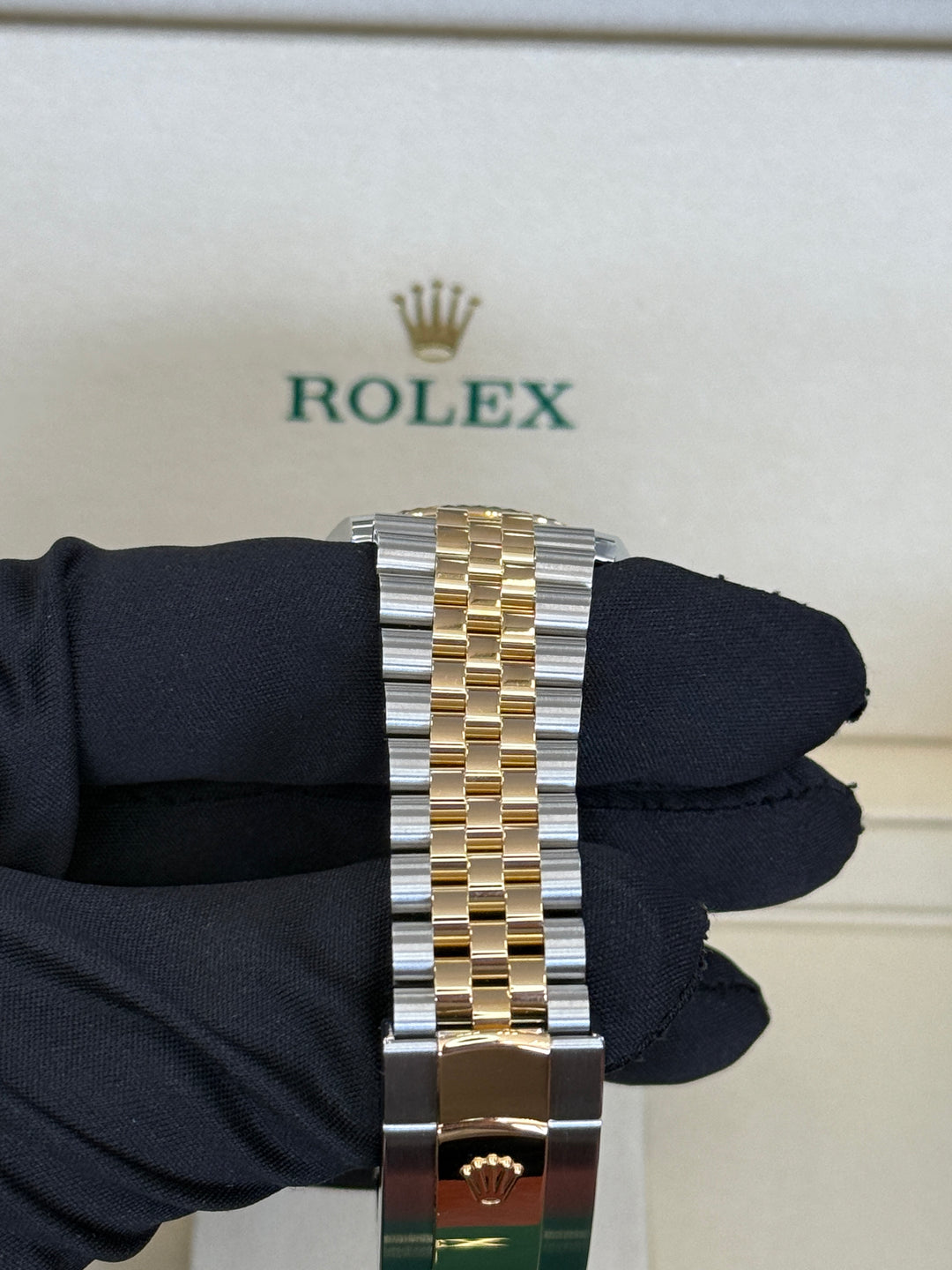 Rolex Datejust 36mm Wimbledon Dial Two-Tone Yellow Fluted Jubilee - 126233