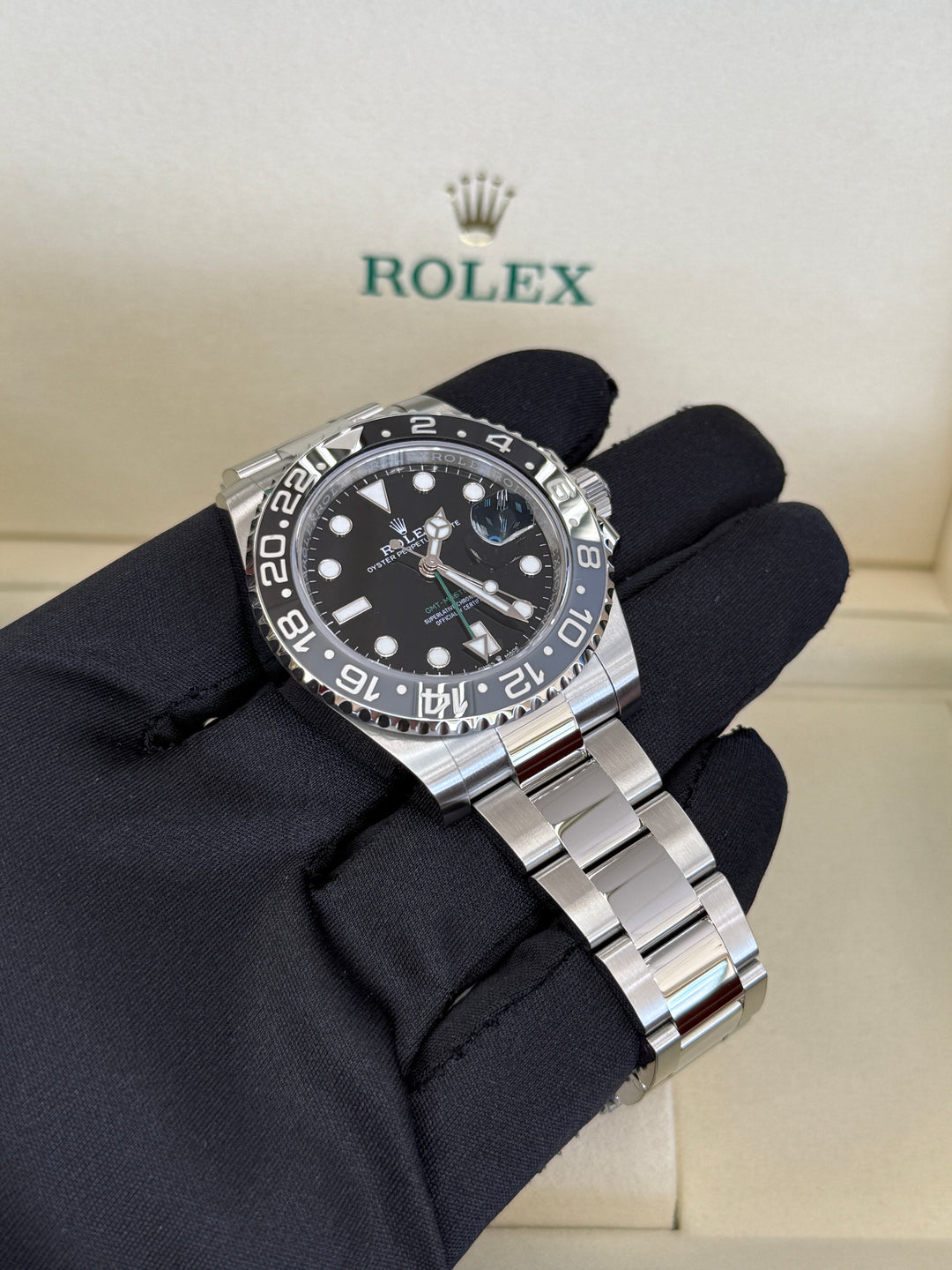 Rolex GMT-Master II 40mm 'Bruce Wayne' Stainless Steel Oyster - 126710GRNR