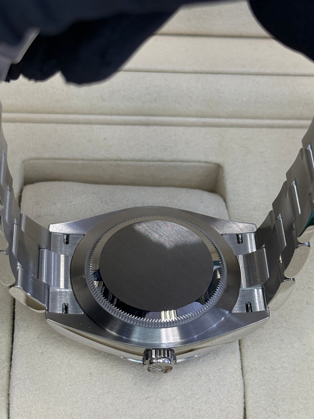 Rolex Oyster Perpetual 41mm Med Blue Dial Stainless Steel Oyster - 134300