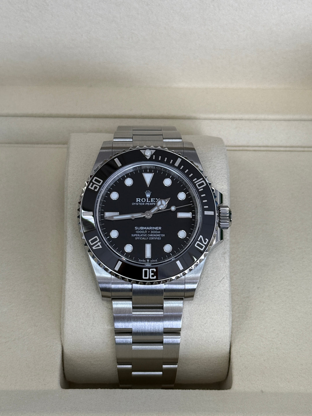 Rolex Submariner No Date 41mm Stainless Steel Oyster - 124060