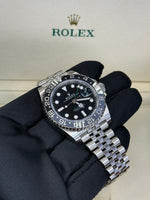 Load image into Gallery viewer, Rolex GMT-Master II 40mm 'Bruce Wayne' Stainless Steel Jubilee - 126710GRNR
