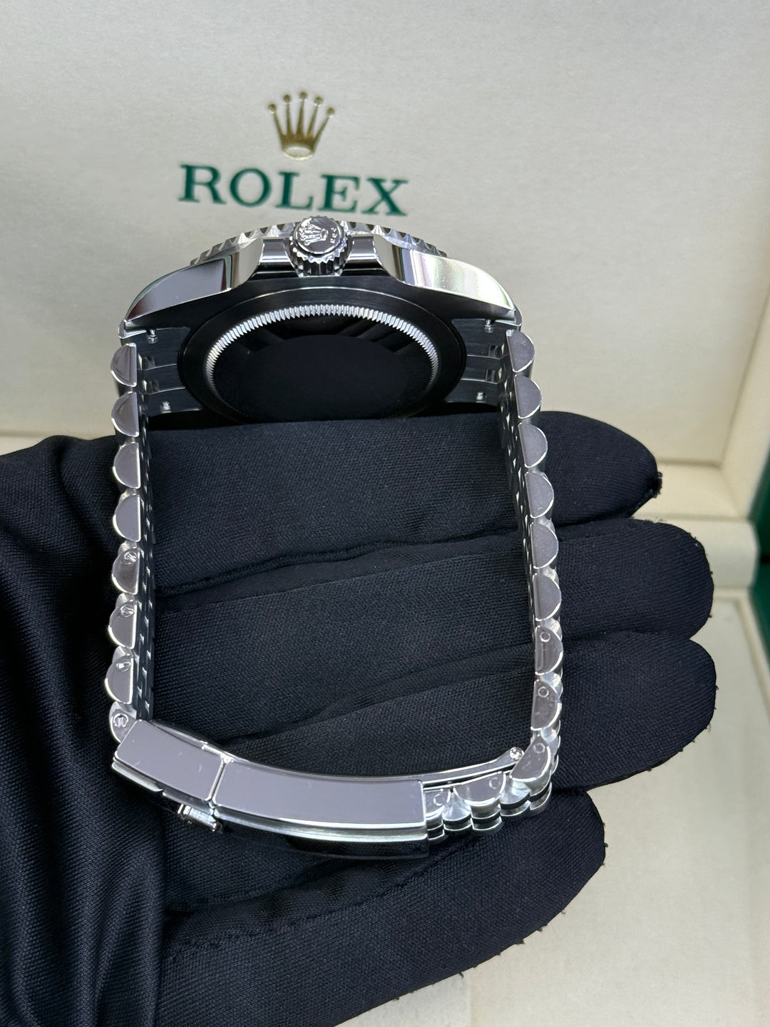Rolex GMT-Master II 40mm 'Bruce Wayne' Stainless Steel Jubilee - 126710GRNR