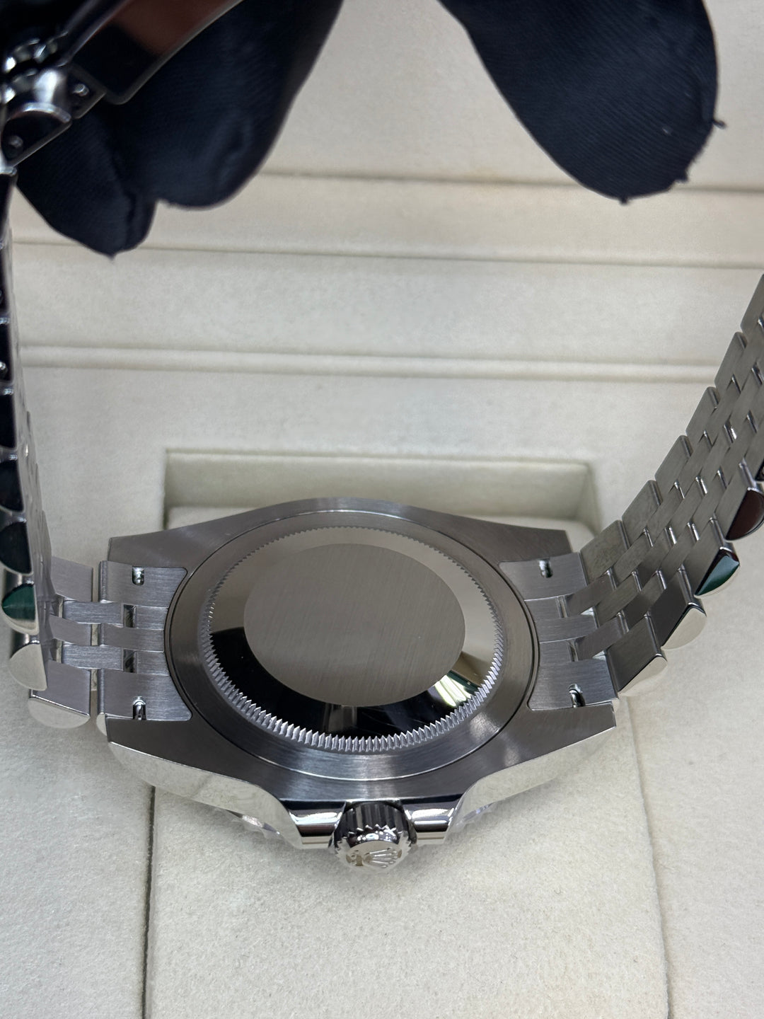 Rolex GMT-Master II 40mm 'Bruce Wayne' Stainless Steel Jubilee - 126710GRNR