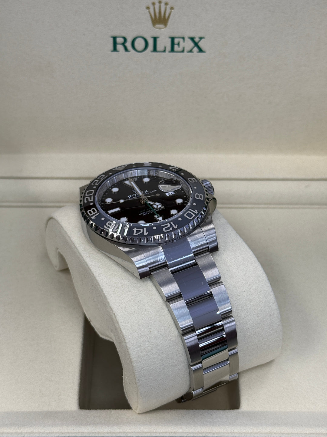 Rolex GMT-Master II 40mm 'Bruce Wayne' Stainless Steel Oyster - 126710GRNR