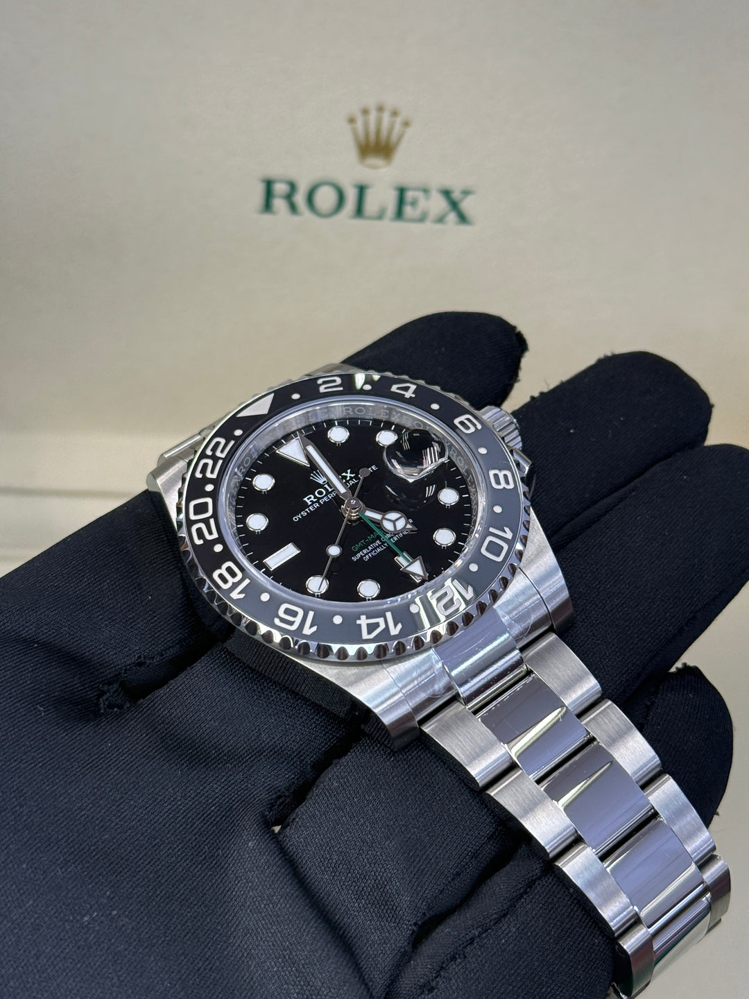 Rolex GMT-Master II 40mm 'Bruce Wayne' Stainless Steel Oyster - 126710GRNR