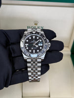 Load image into Gallery viewer, Rolex GMT-Master II 40mm 'Bruce Wayne' Stainless Steel Jubilee - 126710GRNR
