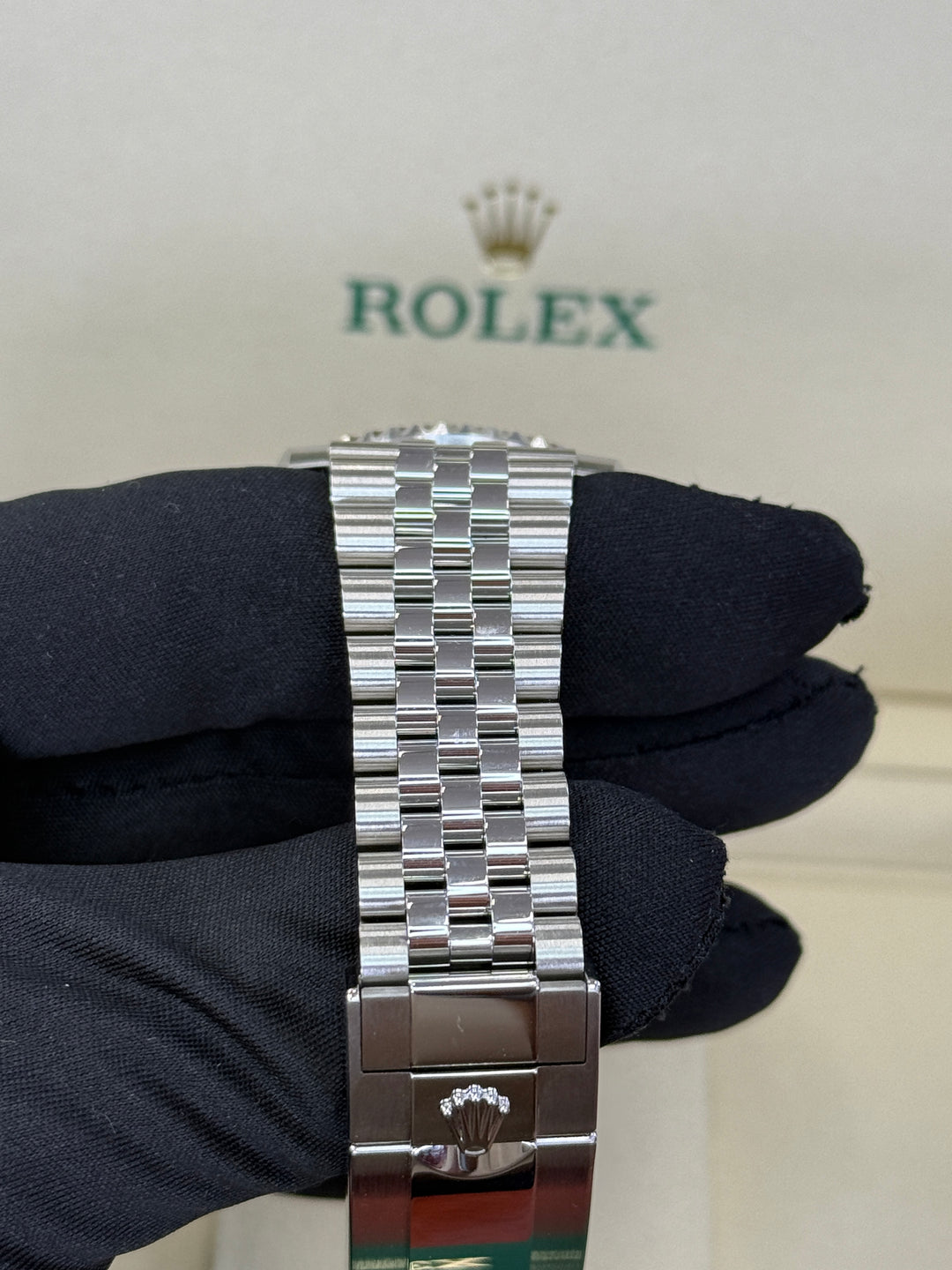 Rolex GMT-Master II 40mm 'Bruce Wayne' Stainless Steel Jubilee - 126710GRNR