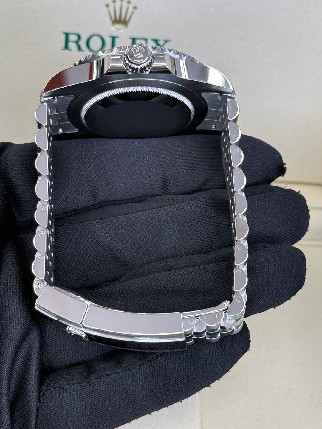 Rolex GMT-Master II 40mm 'Bruce Wayne' Stainless Steel Jubilee - 126710GRNR