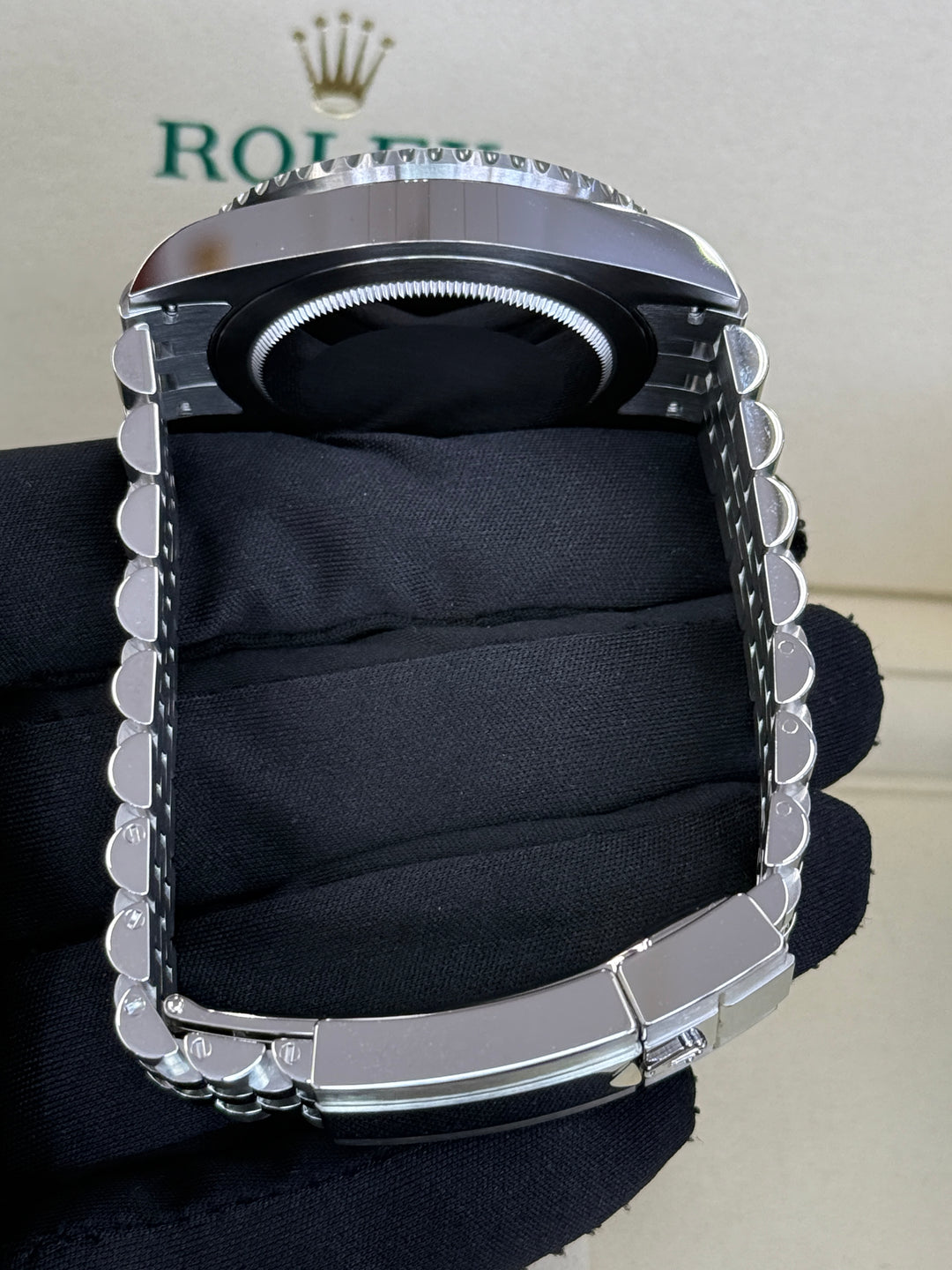 Rolex GMT-Master II 40mm 'Bruce Wayne' Stainless Steel Jubilee - 126710GRNR