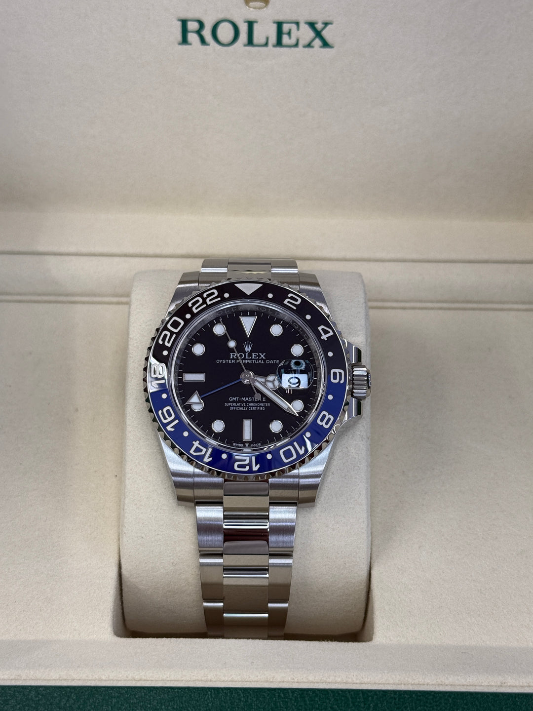 Rolex GMT-Master II 40mm 'Batman' Stainless Steel Oyster - 126710BLNR