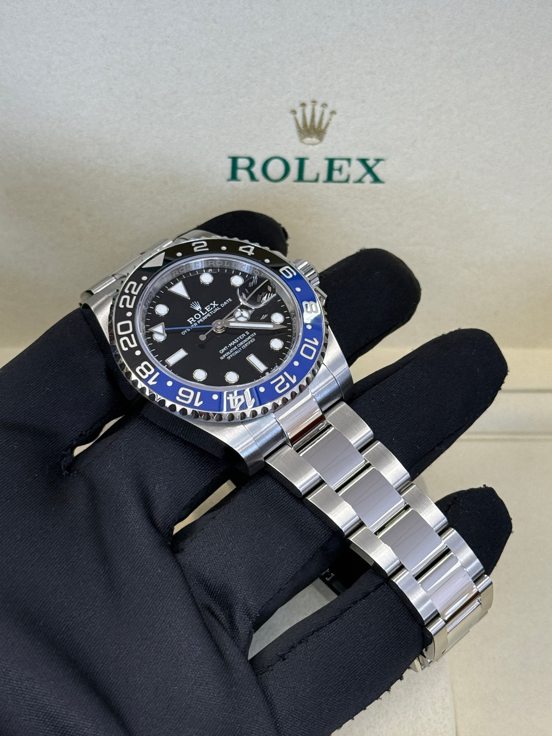 Rolex GMT-Master II 40mm 'Batman' Stainless Steel Oyster - 126710BLNR