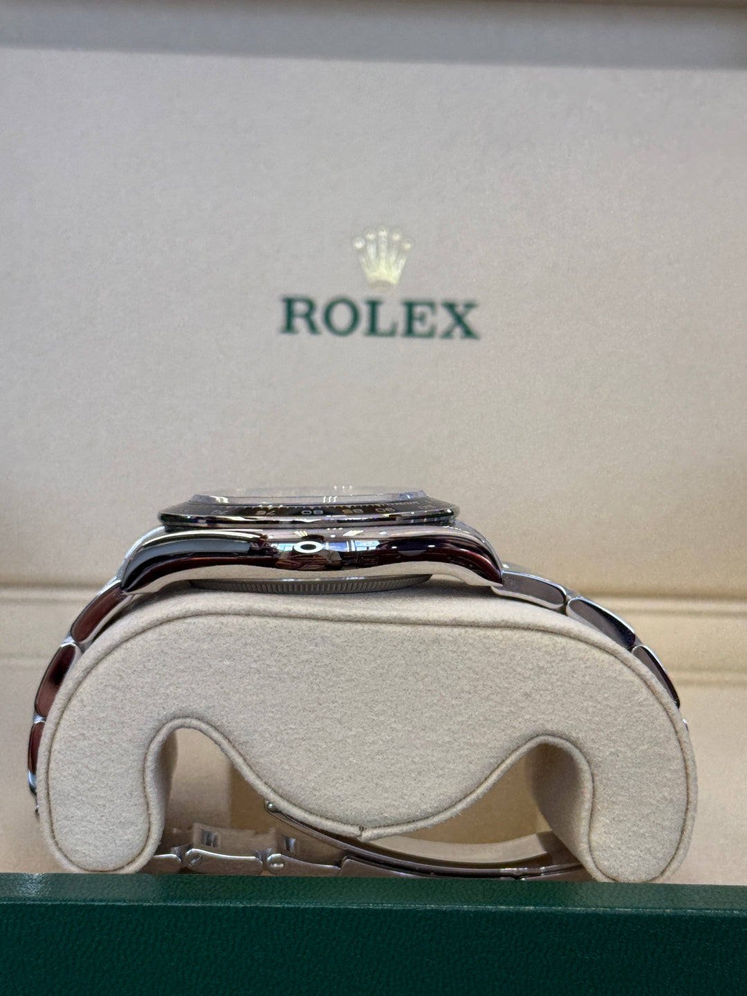 Rolex Daytona 40mm Stainless Steel Oyster Black Ceramic Bezel Panda Dial - 126500LN