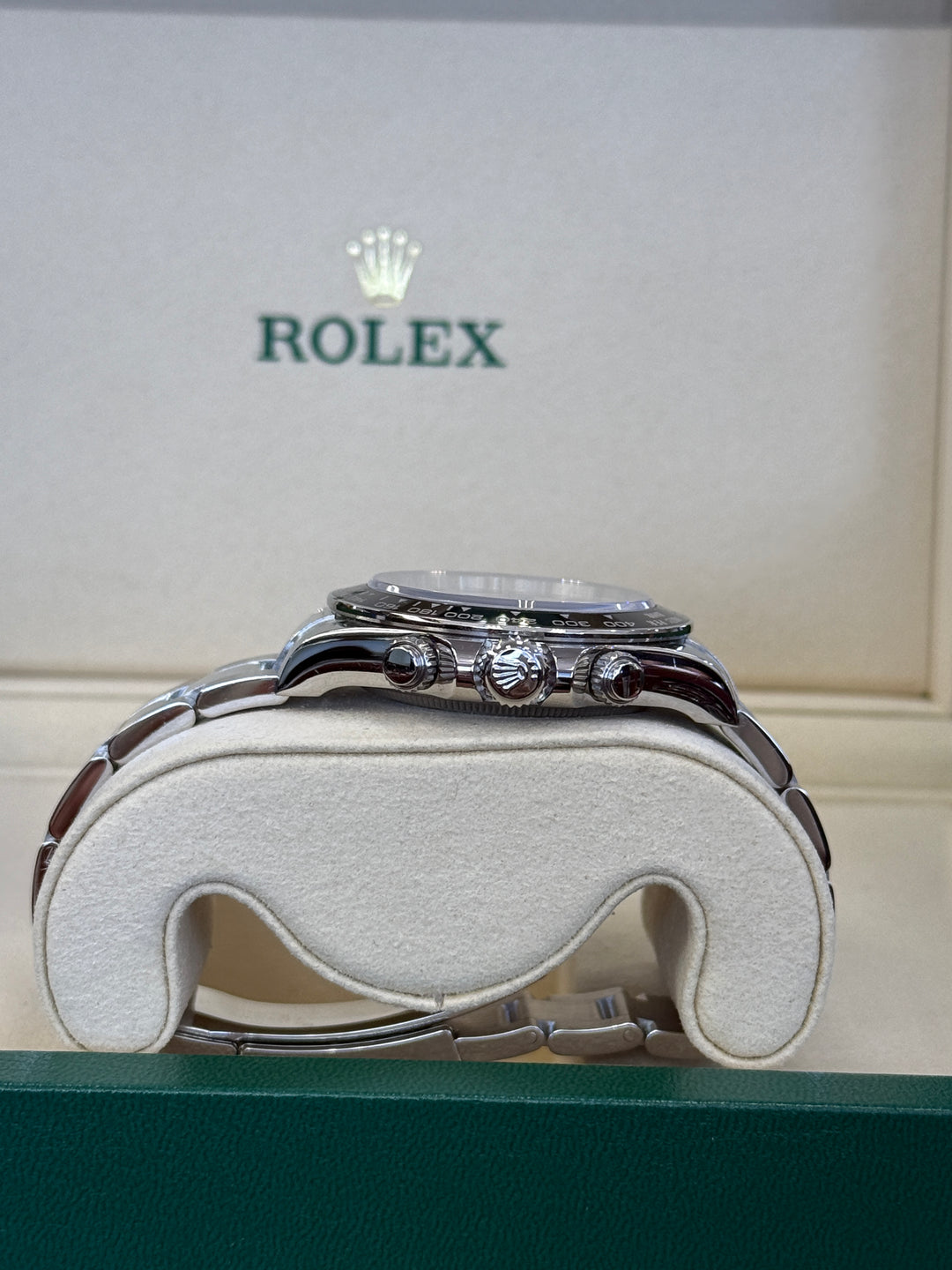 Rolex Daytona 40mm Stainless Steel Oyster Black Ceramic Bezel Panda Dial - 126500LN