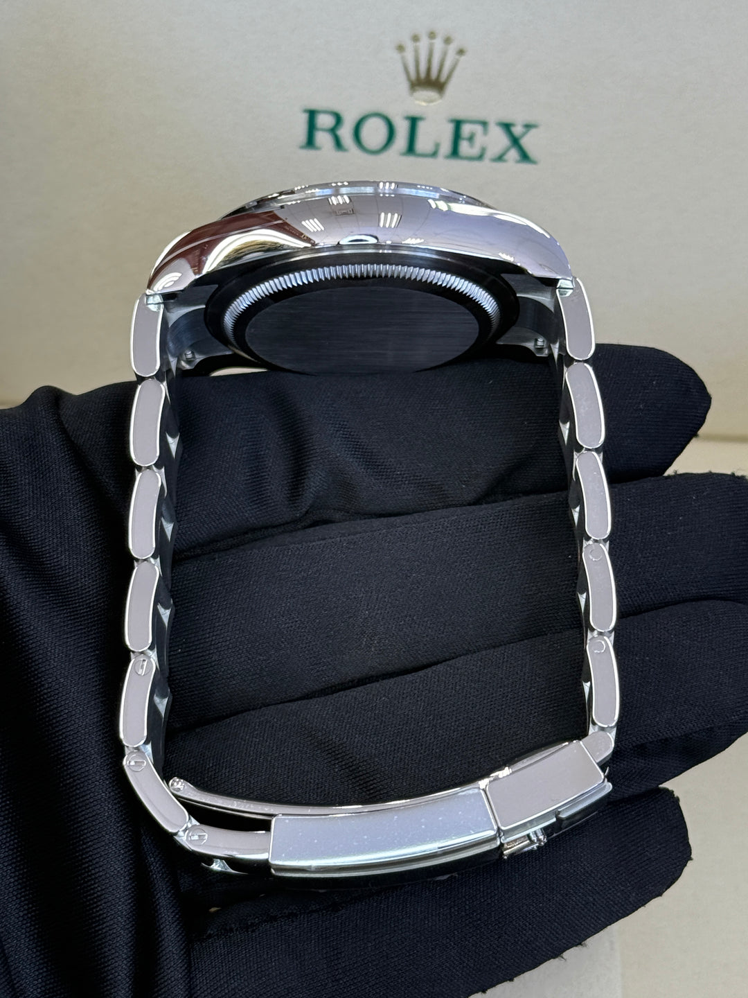 Rolex Daytona 40mm Stainless Steel Oyster Black Ceramic Bezel Panda Dial - 126500LN