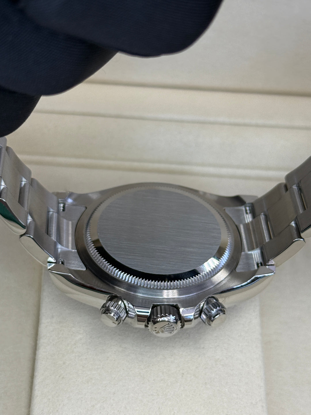 Rolex Daytona 40mm Stainless Steel Oyster Black Ceramic Bezel Panda Dial - 126500LN