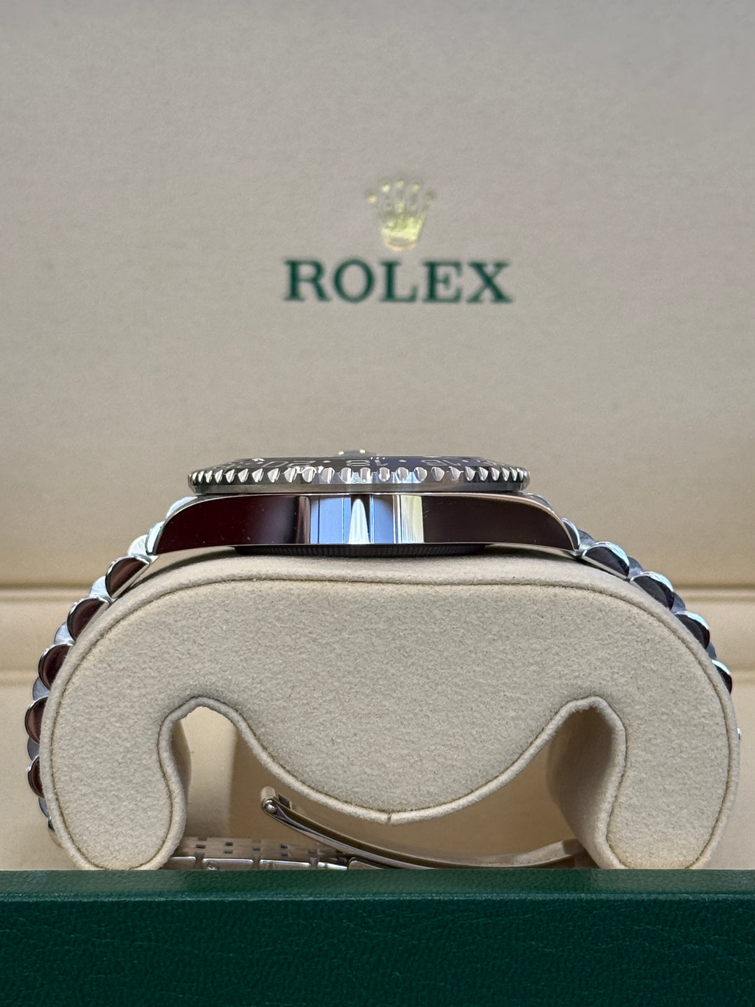 Rolex GMT-Master II 40mm Batgirl Stainless Steel Jubilee - 126710BLNR