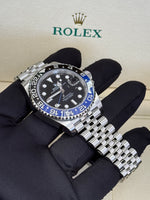 Load image into Gallery viewer, Rolex GMT-Master II 40mm Batgirl Stainless Steel Jubilee - 126710BLNR
