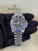 Load image into Gallery viewer, Rolex GMT-Master II 40mm Batgirl Stainless Steel Jubilee - 126710BLNR
