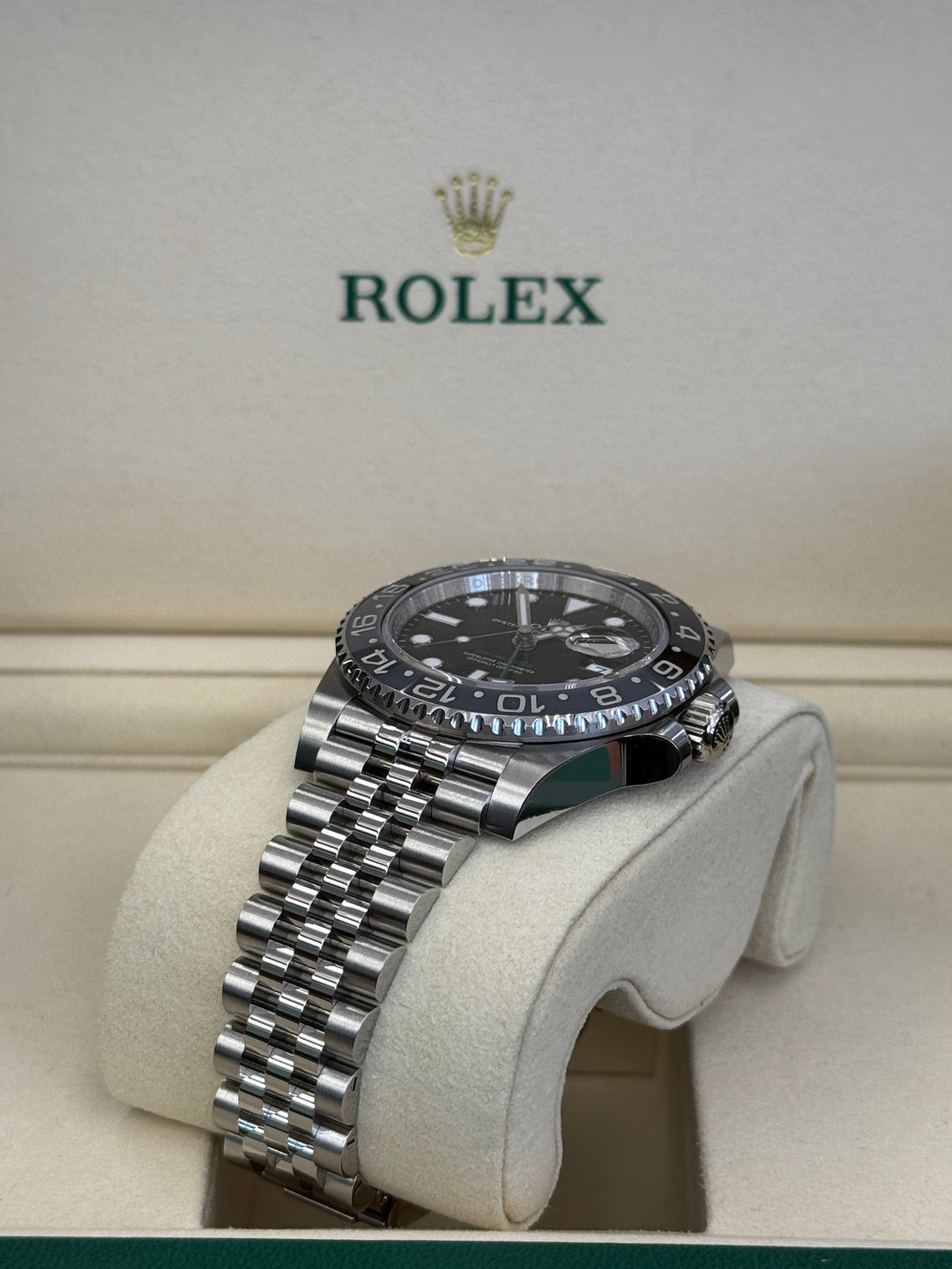 Rolex GMT-Master II 40mm 'Bruce Wayne' Stainless Steel Jubilee - 126710GRNR