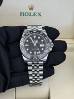 Load image into Gallery viewer, Rolex GMT-Master II 40mm 'Bruce Wayne' Stainless Steel Jubilee - 126710GRNR
