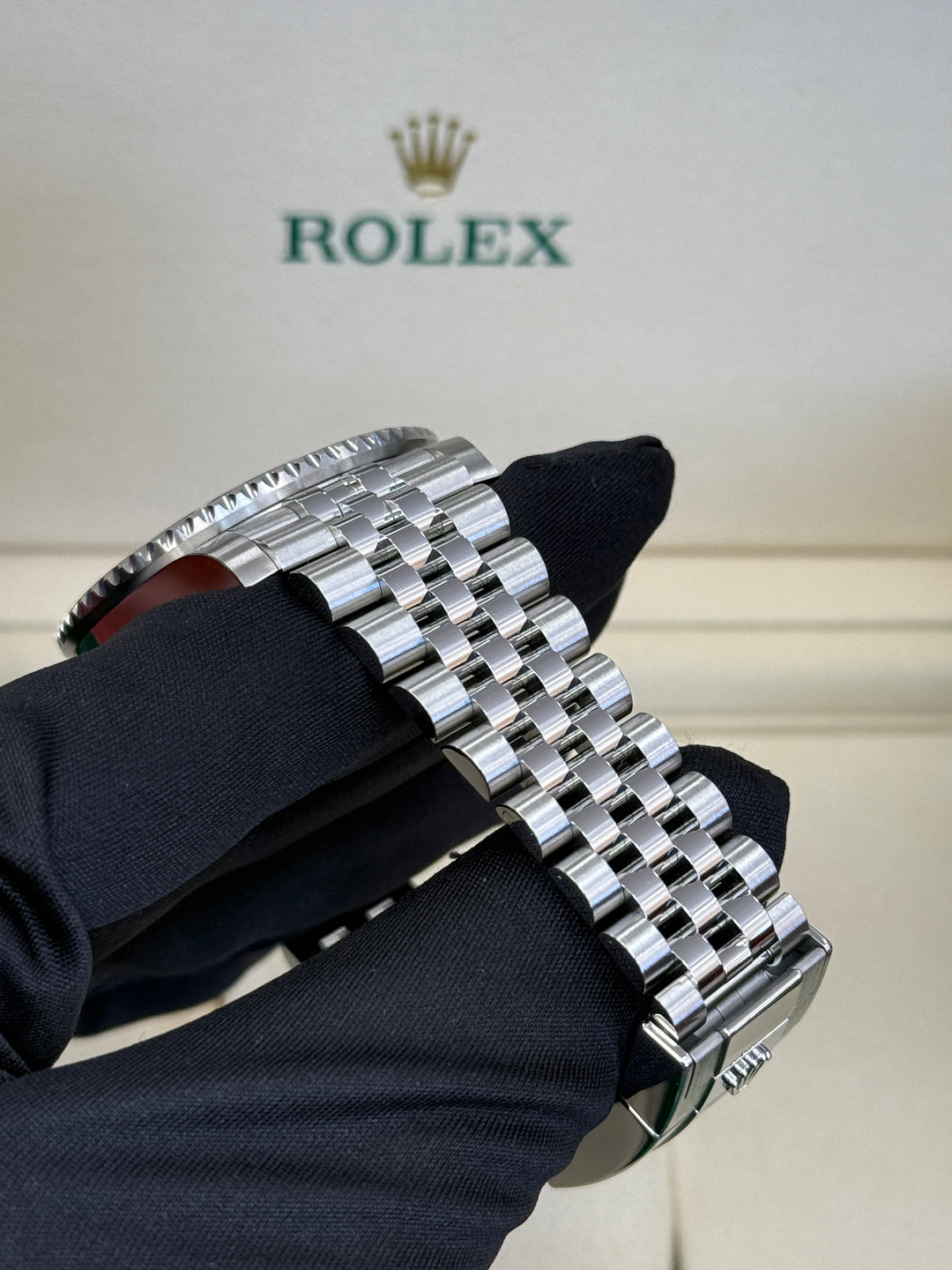 Rolex GMT-Master II 40mm 'Bruce Wayne' Stainless Steel Jubilee - 126710GRNR